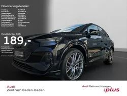 Schwarz Gebraucht 2023 Audi Q4 e-tron S-Line SUV | 46.980 € (Teuer)