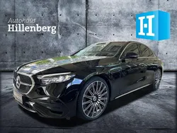 Schwarz Gebraucht 2024 Mercedes E200 AMG line Limousine | 49.900 € (Fairer Preis)