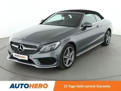 Grau Gebraucht 2017 Mercedes C200 AMG line Cabrio | 29.320 € (Fairer Preis)