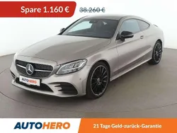 Mojavesilber Gebraucht 2022 Mercedes C220 AMG line Coupé | 37.100 € (Superpreis)