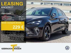 Mitternachtsschwarz metallic Gebraucht 2024 Cupra Leon Kombi | 29.490 € (Fairer Preis)