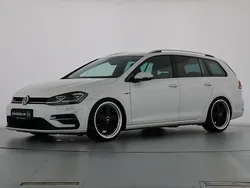 Oryxweiß perlmutteffekt Gebraucht 2018 VW Golf VII R-line Kombi | 13.689 € (Fairer Preis)
