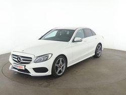 Weiß Gebraucht 2018 Mercedes C180 AMG line Limousine | 20.840 € (Etwas zu teuer)