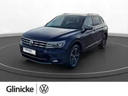 Atlantik blue metallic Gebraucht 2021 VW Tiguan Allspace Highline SUV | 28.280 € (Guter Preis)