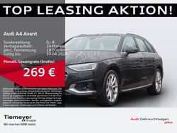 Mythosschwarz metallic Gebraucht 2024 Audi A4 Advanced Plus Kombi | 37.390 € (Teuer)