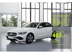 Weiß Gebraucht 2025 Mercedes C300e Avantgarde Limousine | 44.811 € (Guter Preis)