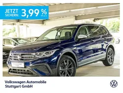 Blau Gebraucht 2022 VW Tiguan Allspace Life SUV | 34.430 € (Guter Preis)