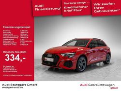 Rot Gebraucht 2020 Audi A3 Sportback e-tron S-Line Limousine | 28.440 € (Etwas zu teuer)