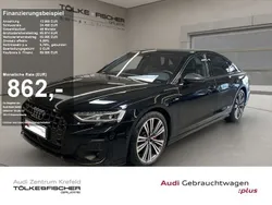 Mythosschwarz metallic Gebraucht 2023 Audi A8 Ambiente Limousine | 69.992 € (Teuer)