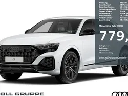 Gletscherweiss metallic Neu 2025 Audi Q8 Ambiente SUV | 94.490 € (Etwas zu teuer)