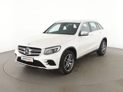 Weiß Gebraucht 2018 Mercedes GLC250 AMG line SUV | 32.690 € (Etwas zu teuer)