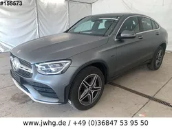 Grey metallic Gebraucht 2021 Mercedes GLC300e AMG line Coupé | 31.750 € (Etwas zu teuer)
