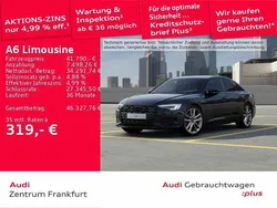 Mythosschwarz metallic Gebraucht 2023 Audi A6 Advanced Limousine | 41.790 € (Guter Preis)