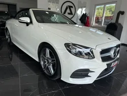 Diamantweiss metalliclack Gebraucht 2018 Mercedes E200 AMG line Cabrio | 36.790 € (Fairer Preis)
