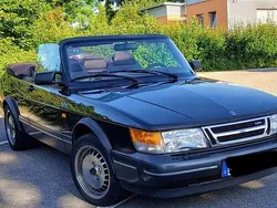 Schwarz Gebraucht 1989 Saab 900 Cabriolet Cabrio | 16.890 €