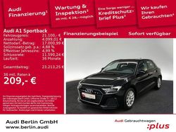 Mythosschwarz metallic Gebraucht 2022 Audi A1 Sportback Advanced Plus Kleinwagen | 21.100 € (Guter Preis)