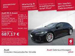 Sebringschwarz kristalleffekt Gebraucht 2022 Audi RS6 Ambiente Kombi | 87.980 € (Guter Preis)