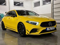 Gelb Gebraucht 2019 Mercedes A35 AMG AMG Limousine | 32.840 € (Etwas zu teuer)