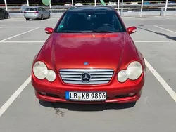 Rot Gebraucht 2003 Mercedes C180 Coupé | 2.100 € (Guter Preis)