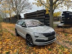 Grau Gebraucht 2020 Skoda Karoq SportLine SUV | 18.300 € (Fairer Preis)