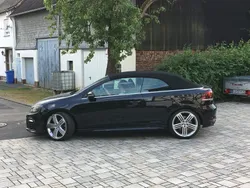 Schwarz Gebraucht 2013 VW Golf Cabriolet R Cabrio | 14.999 € (Fairer Preis)