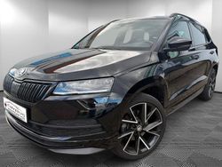 Schwarz Gebraucht 2021 Skoda Karoq SportLine SUV | 27.980 € (Guter Preis)