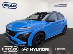 Surfy blue / phantom black / m Gebraucht 2022 Hyundai Kona N Line SUV | 16.950 € (Fairer Preis)