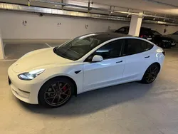 Weiß Gebraucht 2022 Tesla Model 3 Performance Limousine | 31.500 € (Fairer Preis)
