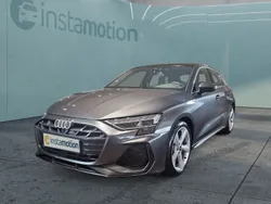 Grau Gebraucht 2024 Audi A3 Sportback S-Line Limousine | 38.630 € (Fairer Preis)