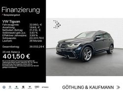 Deep black perleffekt Gebraucht 2022 VW Tiguan R-line SUV | 32.960 € (Fairer Preis)