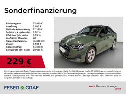 Distriktgrün metallic Gebraucht 2025 Audi A3 Ambiente Limousine | 32.990 € (Guter Preis)