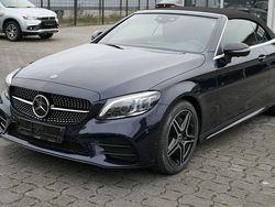 Blau Gebraucht 2021 Mercedes C200 AMG Cabrio | 34.990 € (Guter Preis)