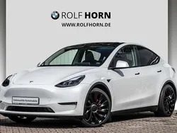 Weiß Gebraucht 2022 Tesla Model Y Performance SUV | 37.930 € (Fairer Preis)