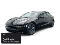 Solid black Gebraucht 2021 Tesla Model 3 Long Range AWD Limousine | 26.700 € (Guter Preis)