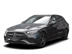 Grau Gebraucht 2023 Mercedes C300e AMG | 52.775 € (Teuer)