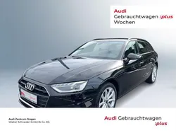 Mythosschwarz metallic (metallic) Gebraucht 2023 Audi A4 Basis Kombi | 35.910 € (Teuer)