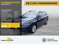 Blau Gebraucht 2022 VW Golf VIII Life Kombi | 22.150 € (Guter Preis)