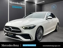 Weiß Gebraucht 2024 Mercedes C220 AMG Limousine | 45.990 € (Teuer)