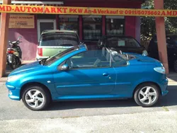 Blau Gebraucht 2004 Peugeot 206 CC Platinum Cabrio | 1.500 € (Guter Preis)