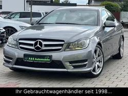 Silber Gebraucht 2011 Mercedes C180 AMG line Coupé | 15.990 € (Teuer)