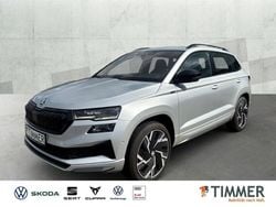 Silber Gebraucht 2022 Skoda Karoq SportLine SUV | 28.980 € (Guter Preis)