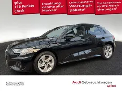 Schwarz Gebraucht 2021 Audi A3 Sportback S-Line Limousine | 23.770 € (Fairer Preis)