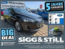 Obsidianschwarz metallic Gebraucht 2020 Ford Focus Vignale Limousine | 18.650 € (Guter Preis)