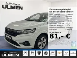 Weiss Gebraucht 2021 Dacia Sandero Essentiel Kleinwagen | 11.444 € (Superpreis)