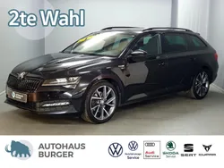Black magic perleffekt (metallic) Gebraucht 2021 Skoda Superb SportLine Kombi | 24.680 € (Guter Preis)