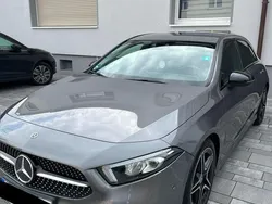 Silber Gebraucht 2018 Mercedes A200 AMG line Limousine | 26.500 € (Teuer)