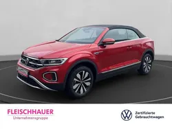 Rot Gebraucht 2024 VW T-Roc Cabriolet Move Cabrio | 31.790 € (Fairer Preis)