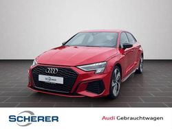 Rot (metallic) Gebraucht 2021 Audi A3 Ambiente Limousine | 24.980 € (Fairer Preis)