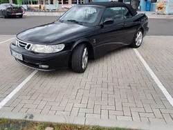 Schwarz Gebraucht 2001 Saab 9-3 Cabriolet Cabrio | 9.999 € (Etwas zu teuer)