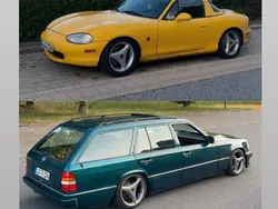 Grün Gebraucht 1996 Mercedes E220 Kombi | 12.000 €
